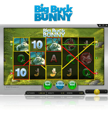 Merkur Big Buck Bunny Spiel