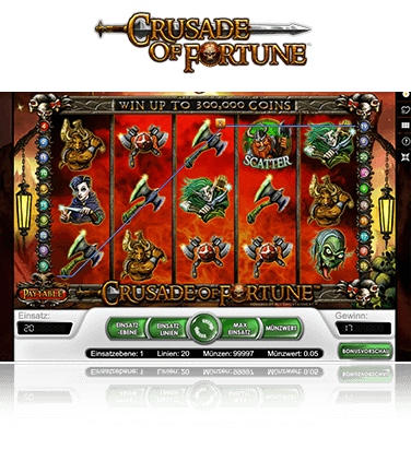 Crusade of Fortune Spiel