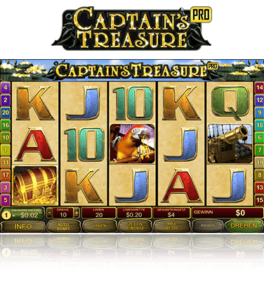 Captains Treasure Pro Spiel