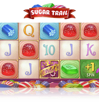 Der?Spielablauf?des Sugar Trail?Slots.